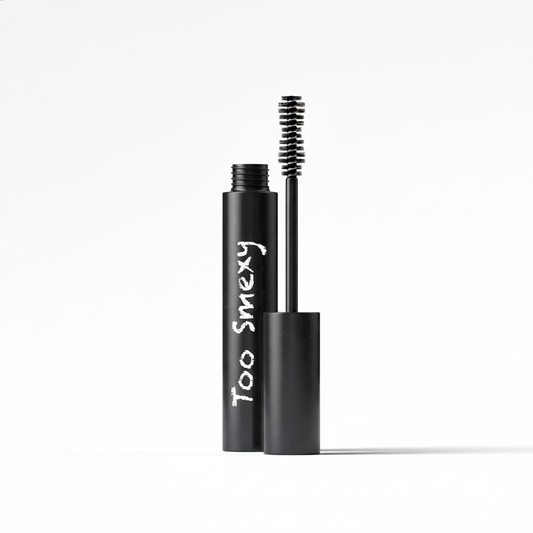 Black Mascara with Too Smexy white logo vertical