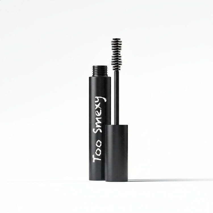 Black Mascara with Too Smexy white logo vertical