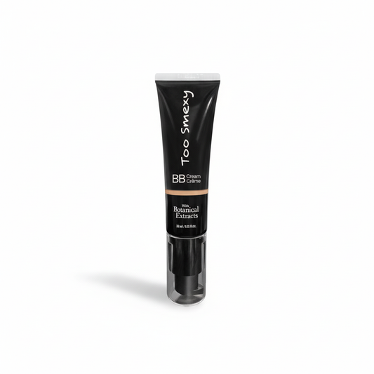 Medium BB Cream with white logo on white background
