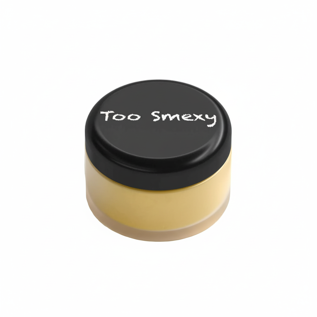 Turmeric-Derm Clay Mask jar with lid